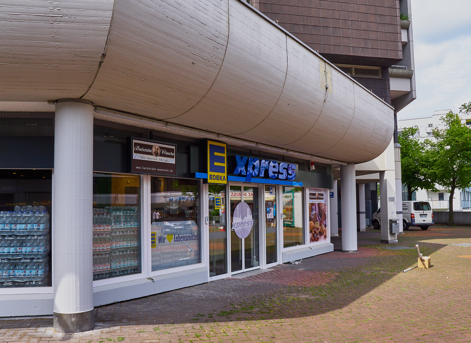 Marx-Zentrum, Peschelanger, EDEKA Sanierung, EDEKA express, Einkaufscenter Marx-Zentrum, Peschelanger, EDEKA Sanierung, EDEKA express, Einkaufscenter