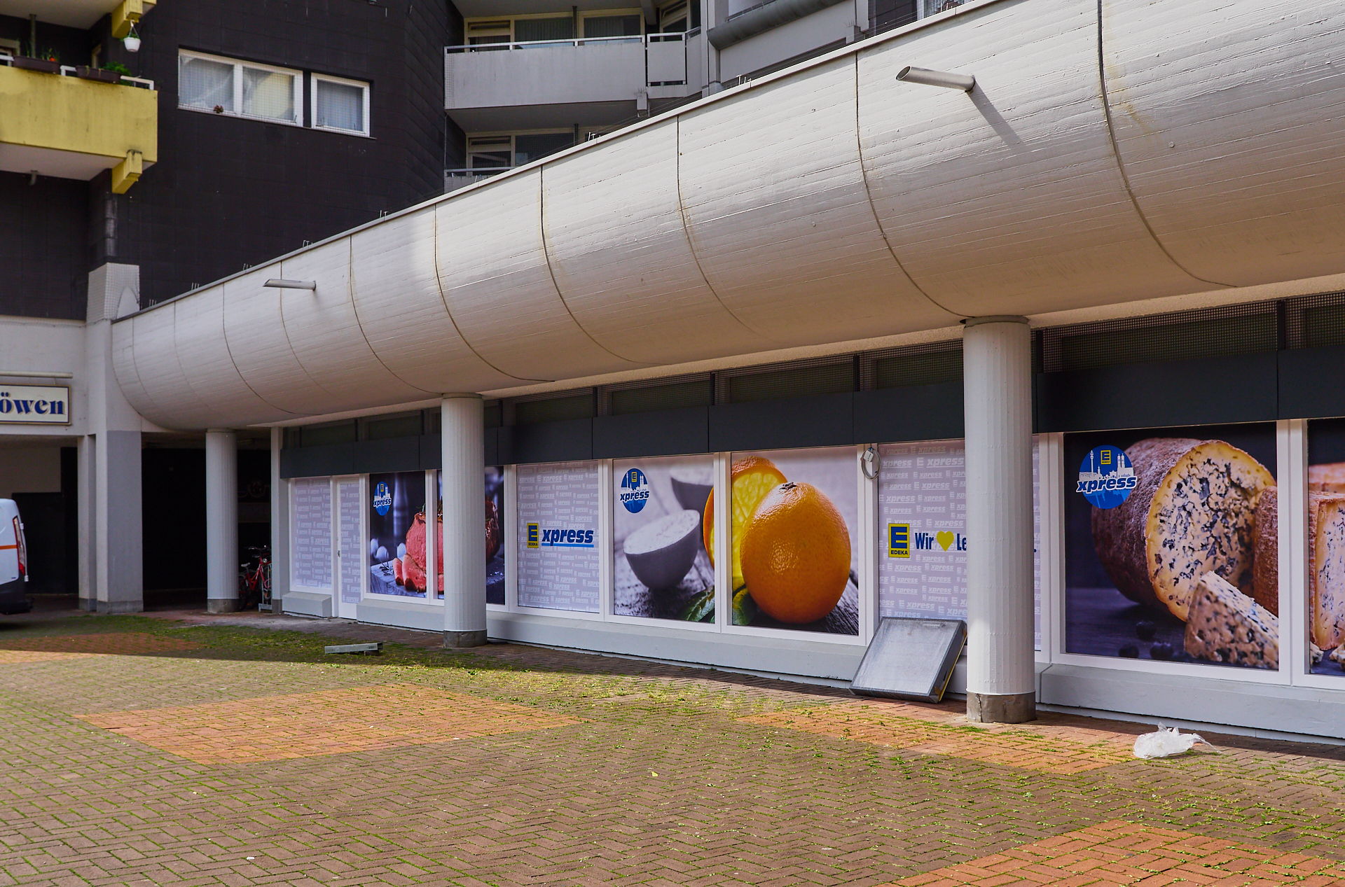 Marx-Zentrum, Peschelanger, EDEKA Sanierung, EDEKA express, Einkaufscenter Marx-Zentrum, Peschelanger, EDEKA Sanierung, EDEKA express, Einkaufscenter