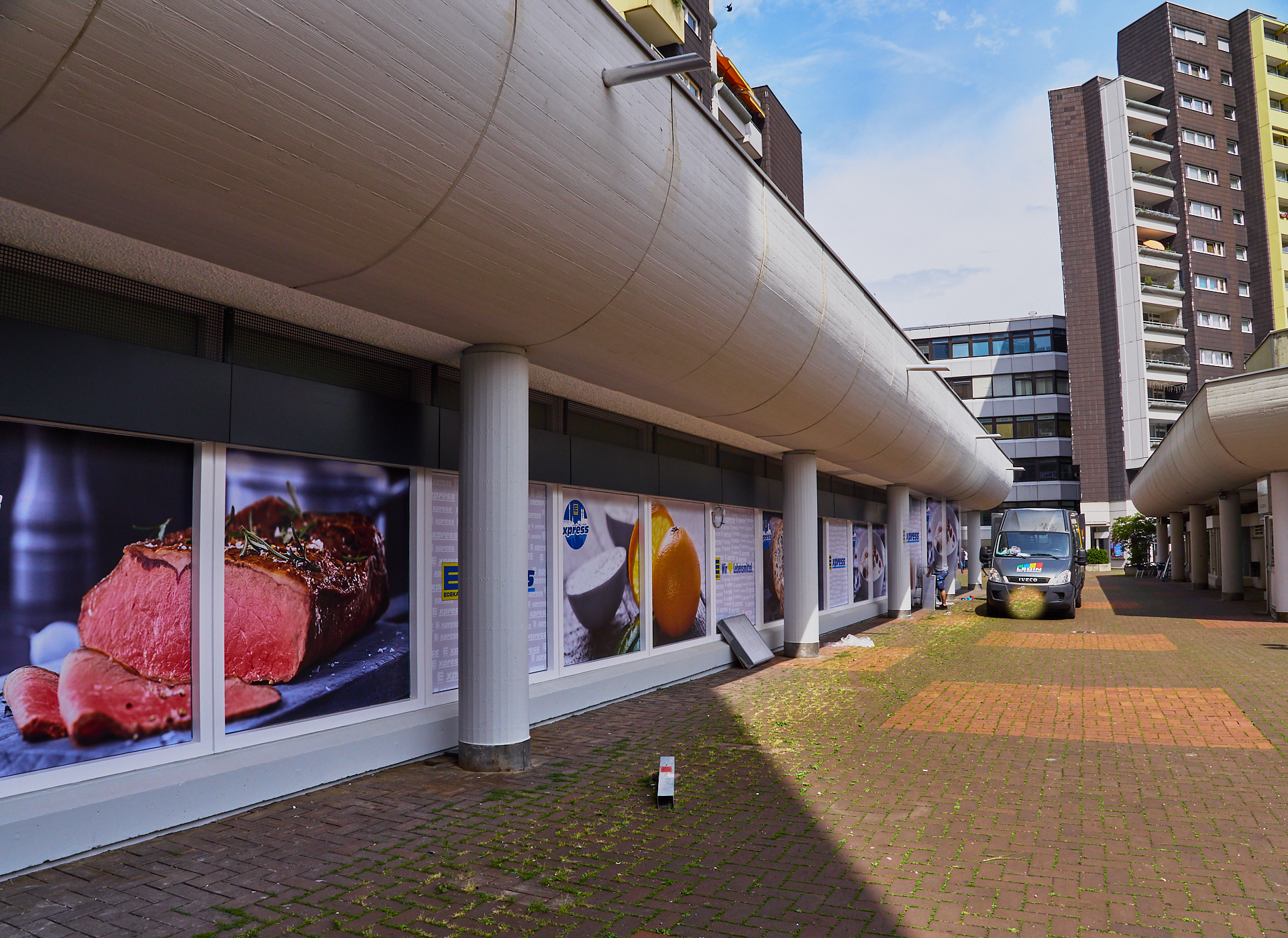 Marx-Zentrum, Peschelanger, EDEKA Sanierung, EDEKA express, Einkaufscenter Marx-Zentrum, Peschelanger, EDEKA Sanierung, EDEKA express, Einkaufscenter